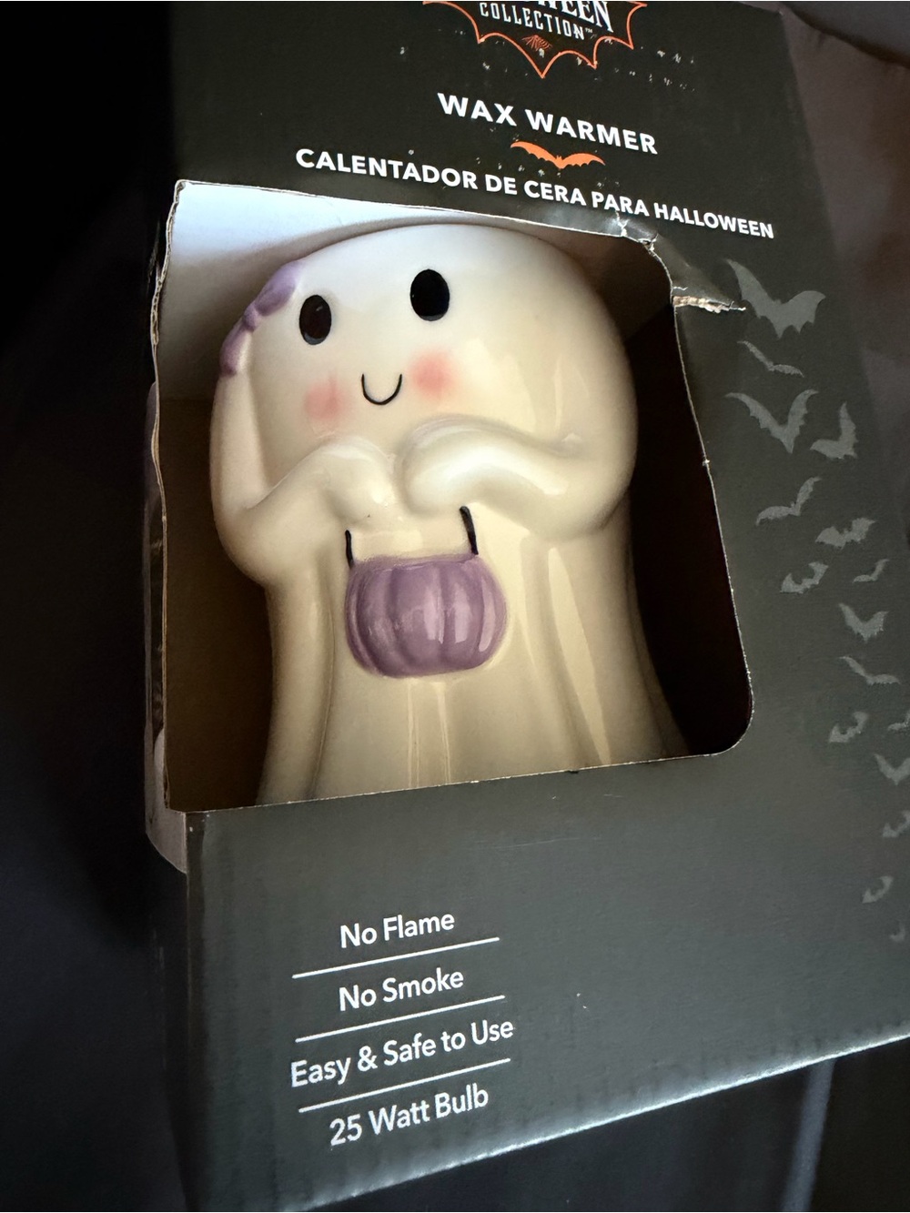 Ceramic Ghost Wax Warmer - SELECT 1. - Picture 3 of 8